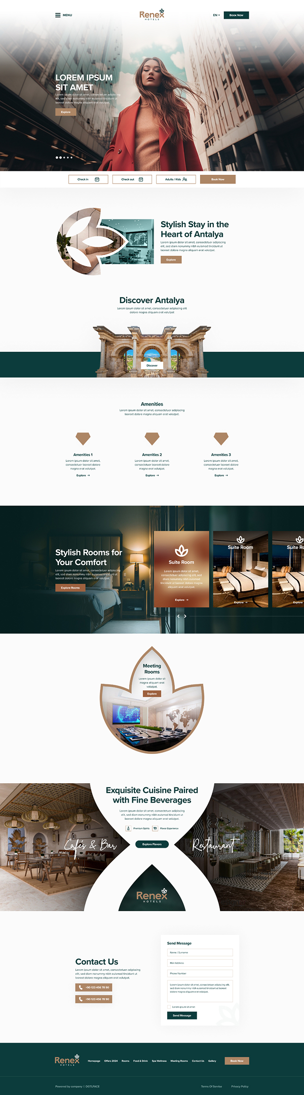 Renex Hotel Web Sitesi
